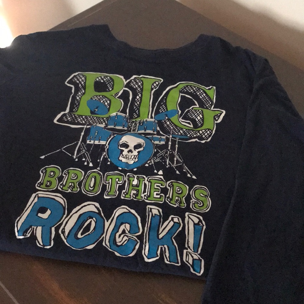 BIG Brothers Rock, long sleeve shirt!!🥁🤗